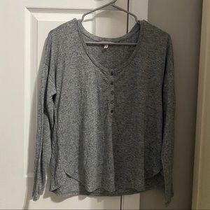 Victoria’s Secret Grey Pajama Top